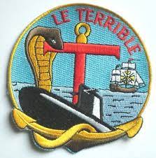 Le Terrible badge (Red)