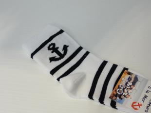 Pair of striped socks anchor