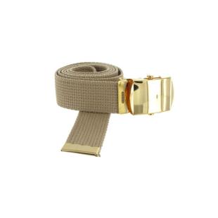 Gold Buckle Braid Belt