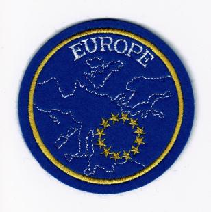 Europe Badge Ø8cm