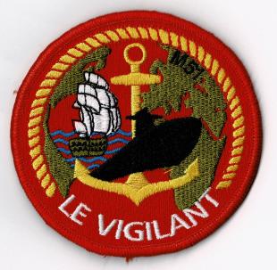 LE VIGILANT badge (Red)