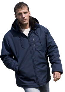 Navy sea jacket dark blue Guy Cotten
