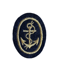 Anchor patch to sew on