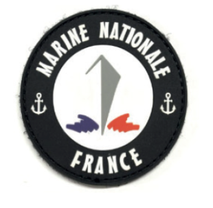 National Marine Badge -plasticated with Velcro