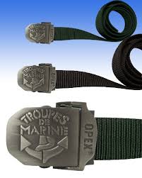 Military belt buckle strap opex engraved TDM relief