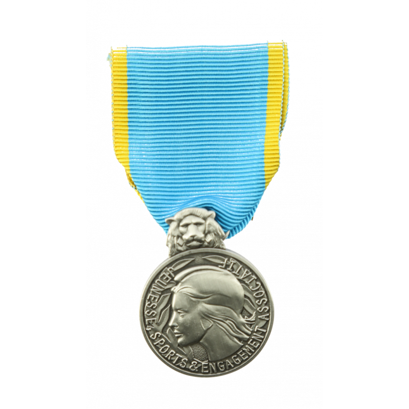Médaille de la Jeunesse,Sports et Engagement Associatif Argent
