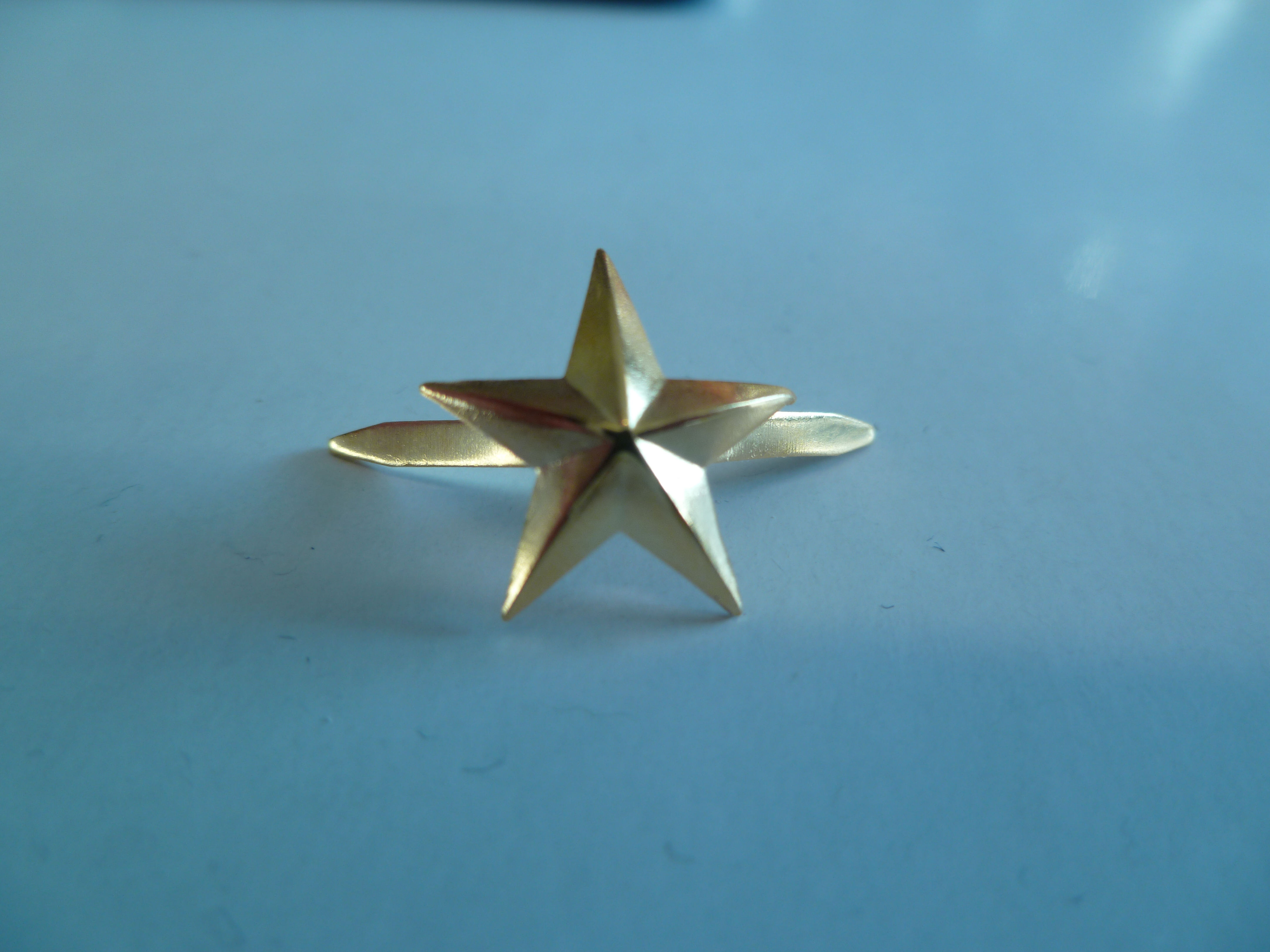 Metal star "higher patent" (the pair)