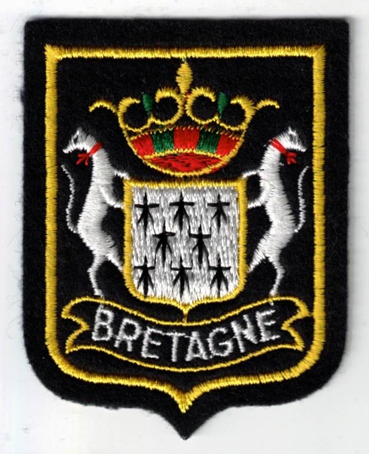 Brittany badge black