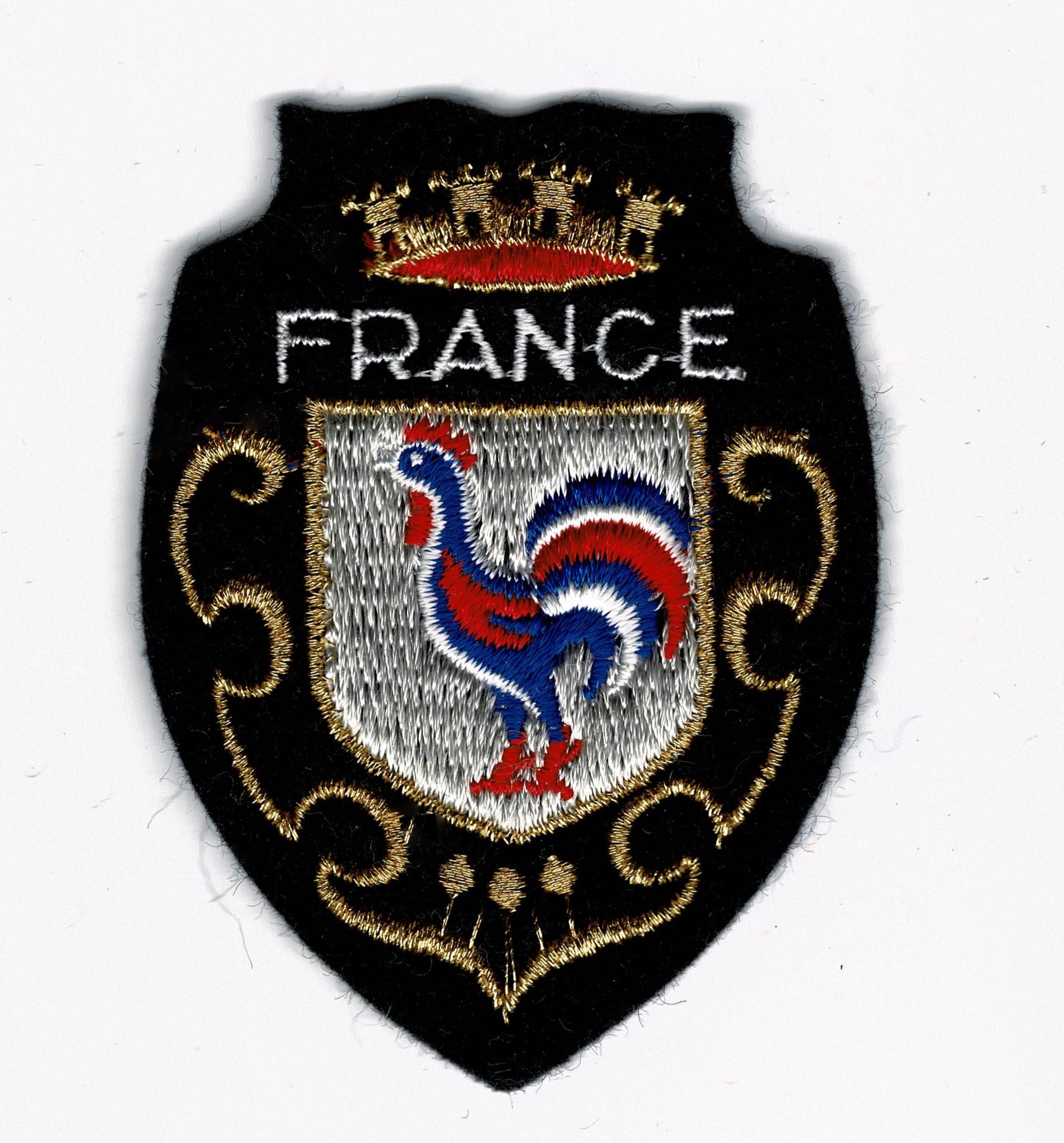 French Badge EFR : Blue collar