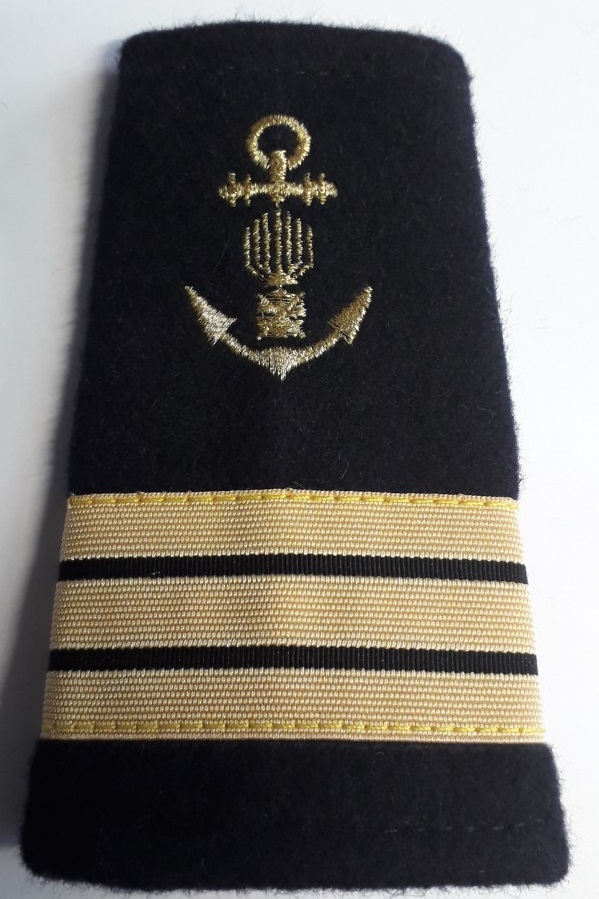 Fourreaux d'épaules Gendarmes Maritimes Capitaine (la paire)