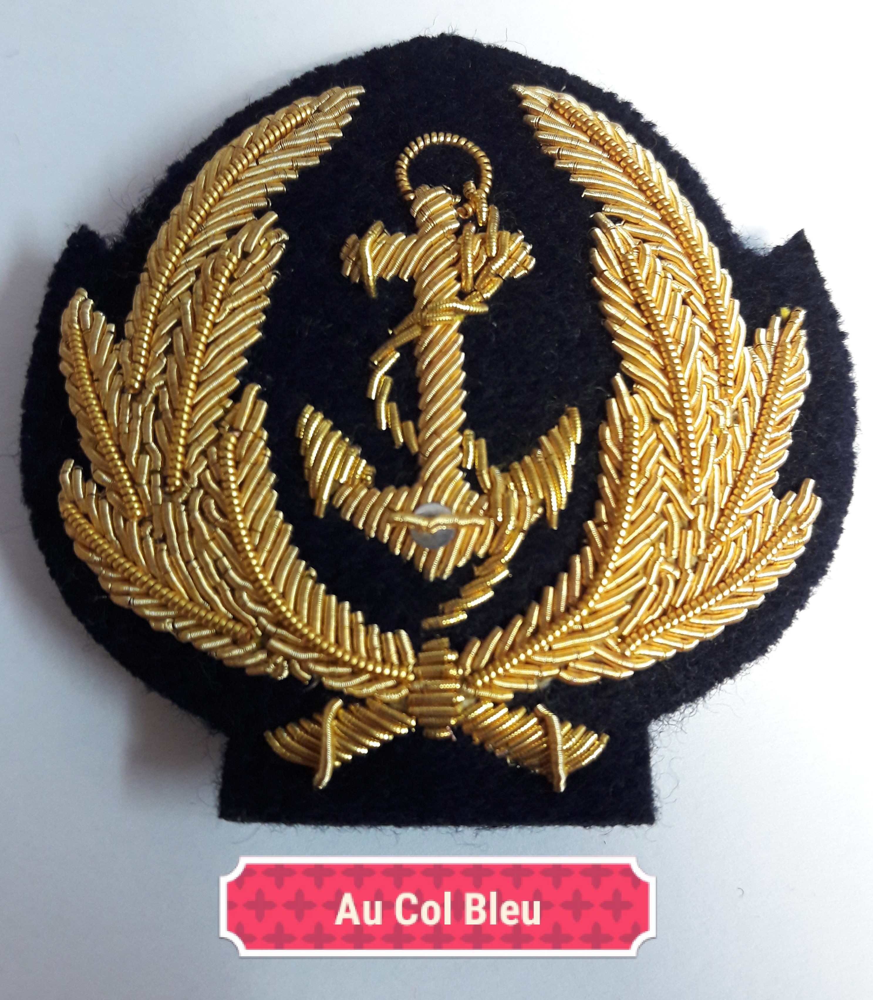 Macaron Officiers Généraux Marine 5 Branches