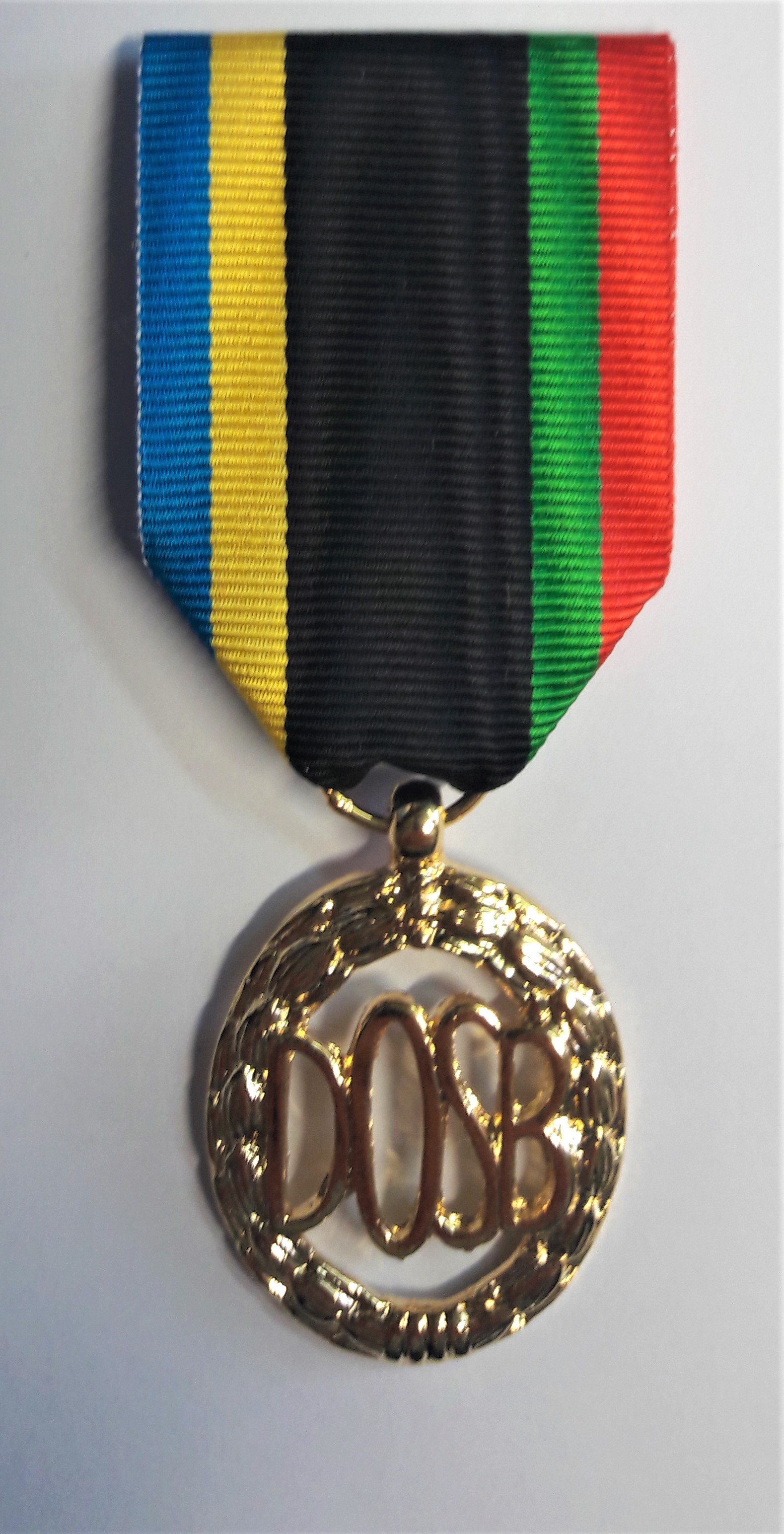 Médaille Sport Allemand Or 110157 : Au col bleu