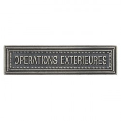 AGRAFE ORDONNANCE OPERATIONS EXTERIEURES