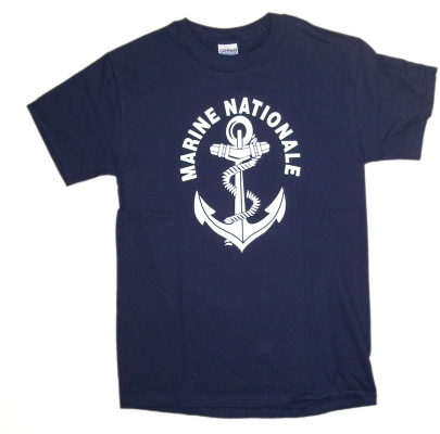 Tee shirt navy adult