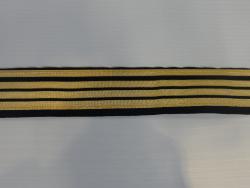 Bandeau de casquette Marine Nationale de Capitaine de Corvet