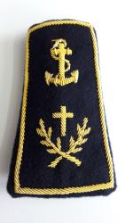 Fourreaux d'épaules Aumônier en chef Marine Nationale