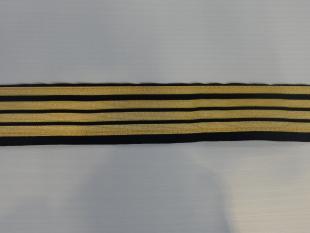 Bandeau de casquette Marine Nationale de Capitaine de Corvet