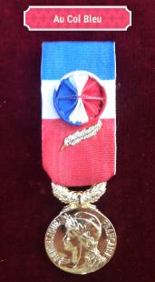 Médaille Ordonnance 35ans Travail Vermeil
