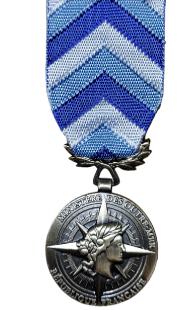 Médaille Engagement Ultramarin Bronze