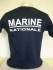 Tee shirt Marine Nationale adulte de service courant