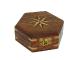Boîte en bois Hexagonale petit modèle