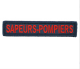 Bande Patronymique SAPEURS-POMPIERS