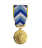 Médaille Engagement Ultramarin Or